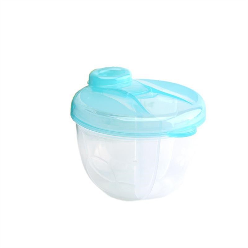 Food Divided Box Supplier - 360 Rotating Portable Milk Powder Storage Box Baby