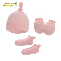 Baby Set Manufacturer - Stretchy Soft Hat and Scarf Set for New Parents Gift