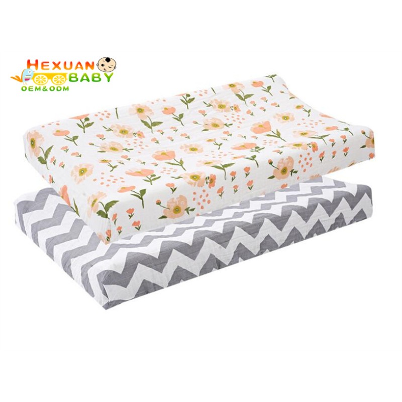 Baby Changing Pad Factory - Customized Pattern Breathable Washable Covers for Babies