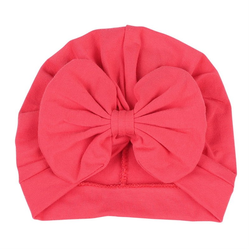 Children Hat Manufacturer - New Waffle Hat Donuts Indian Turban Knit Ball Hair Bow