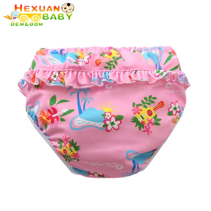 Baby Swimwear Manufacturer - Factory Swimsuit Girls Reusable Kids Pants Swim Diaper