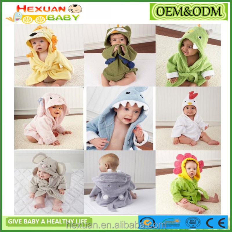 Baby Bathrobe Supplier - 20 Designs Hooded Animal Modeling Cartoon Towel Character Kids