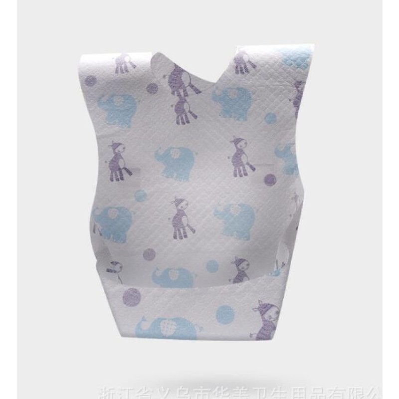 Disposable Baby Bib Manufacturer - Single Use Waterproof Feeding Bib Infants