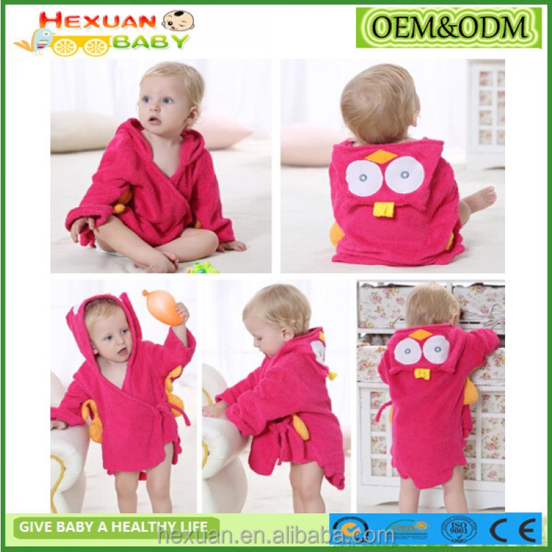 Hooded Bathrobe Manufacturer - Animal Cartoon Baby Towel Character 12 Infant Beach Towels