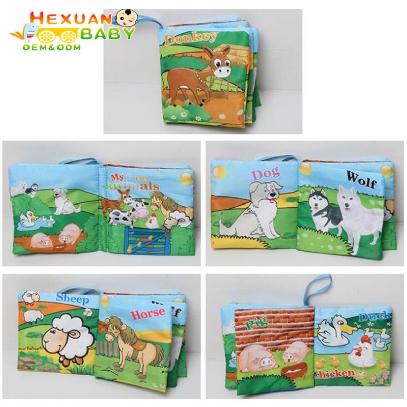 Baby Toys Manufacturer - Wholesale Newborn Stroller Hanging Educational Soft Cloth Book