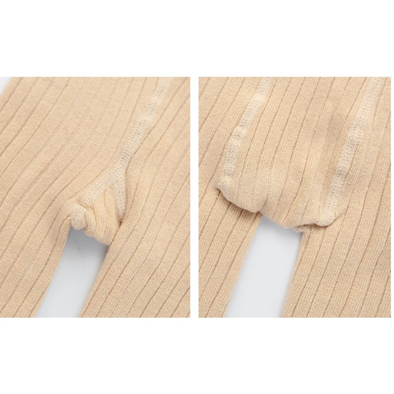 Children Leggings Factory - OEM Korean Style Vertical Stripes Cotton Socks Bow Thickened