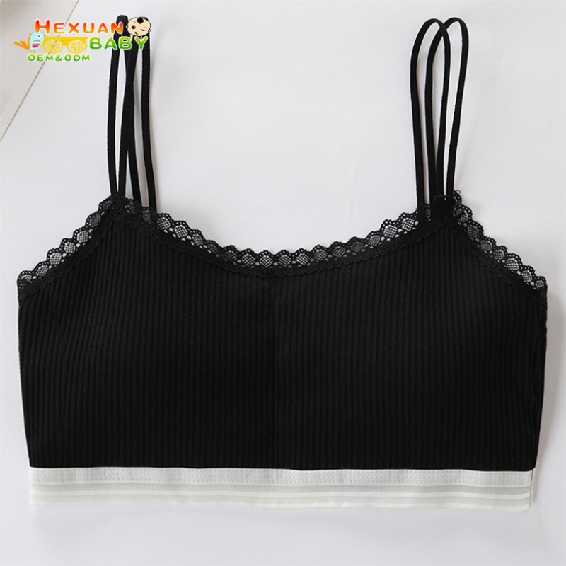 Puberty Bra Manufacturer - RTS Wholesale Vest Breathable No Padding Training Bras