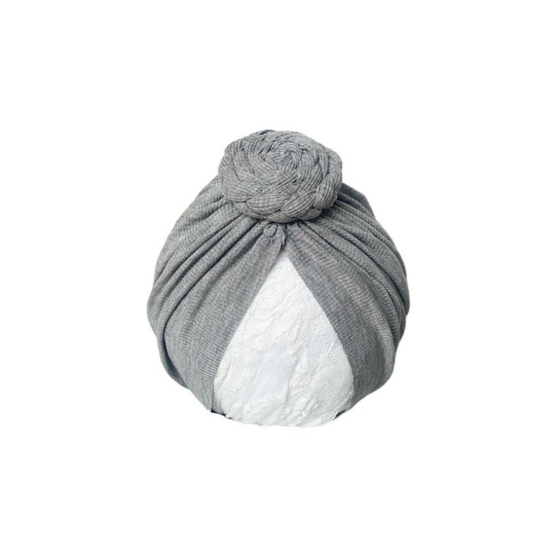 Cotton Turban Supplier - 2024 New Hot Sale Elastic Indian Hat Plush Style Bow Customizable