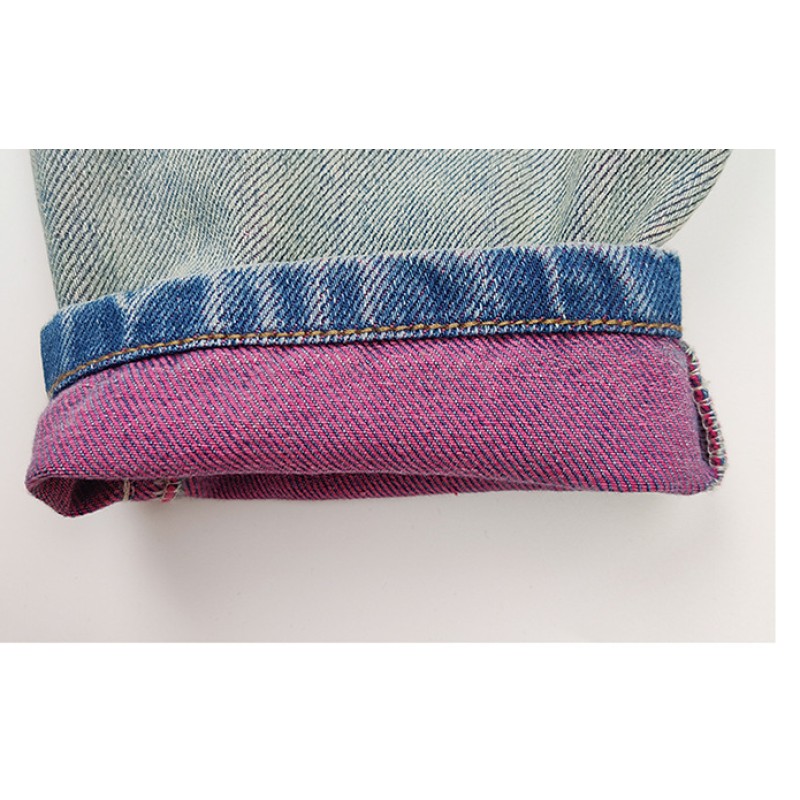 Girls Jeans Factory - Spring Autumn New Stylish Straight Leg Denim Loose Kids Jeans