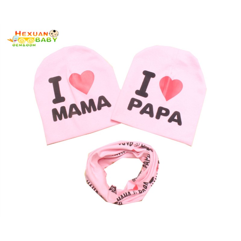 Spring Baby Set Factory - Beanie Hat Cotton Gloves Scratch Mitten Newborn Mittens