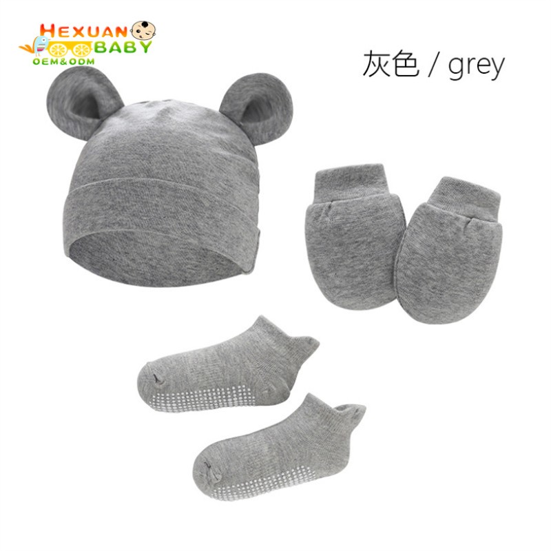 Baby Set Manufacturer - Stretchy Soft Hat and Scarf Set for New Parents Gift