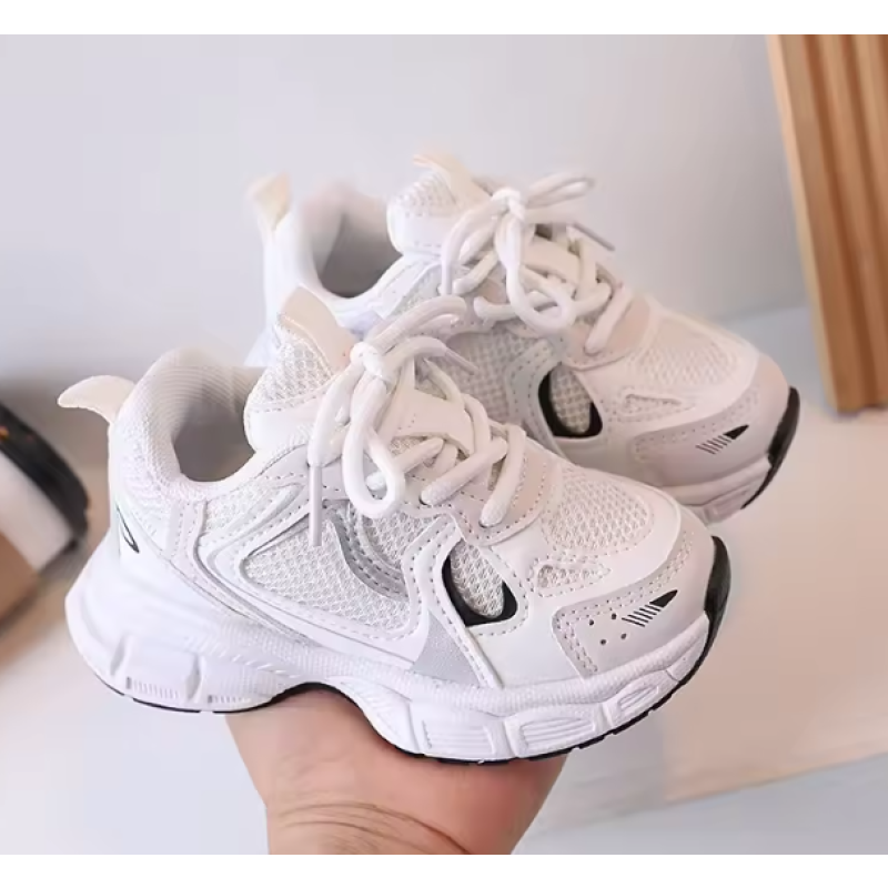 Kids Running Shoes Factory - Casual with Thick Sole Boys Girls Fashion Versatile Sports