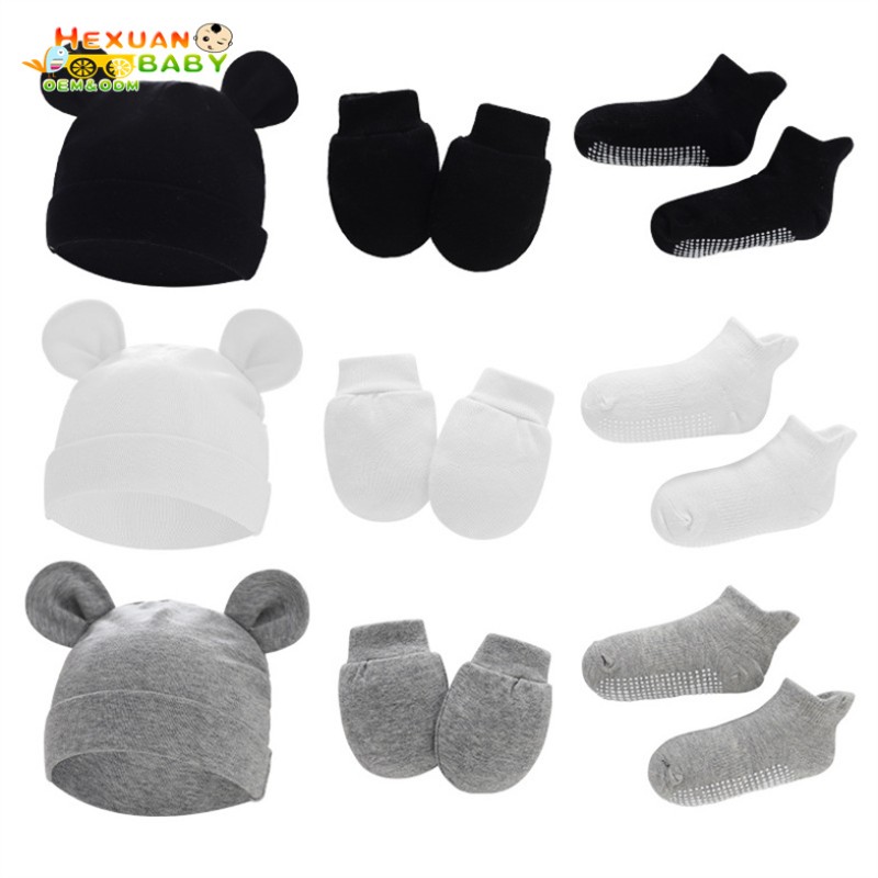 Baby Set Factory - Stretchy Soft Knot Hat and Scarf Set Adorable Gift for Kids