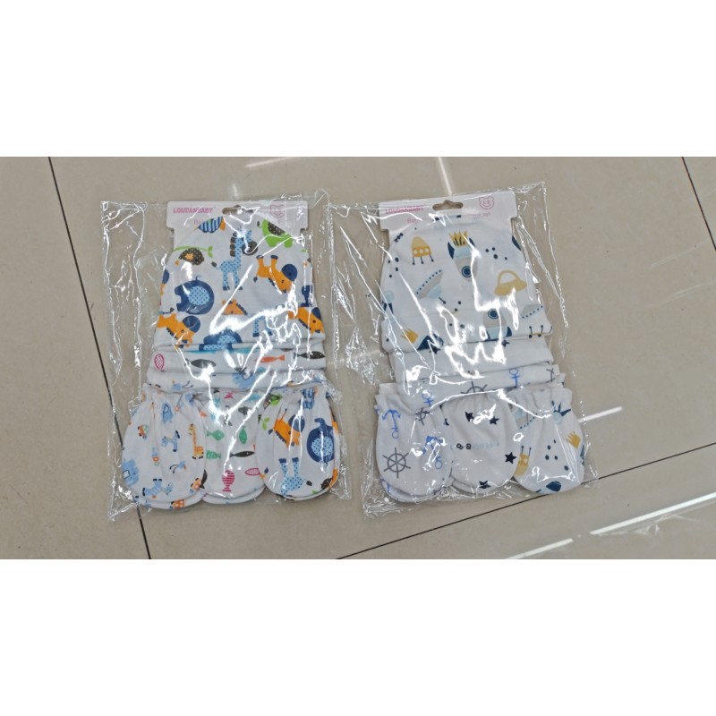 Infant Mittens Factory - High Quality Cheap Protect Newborn Cute Printed Fingerless