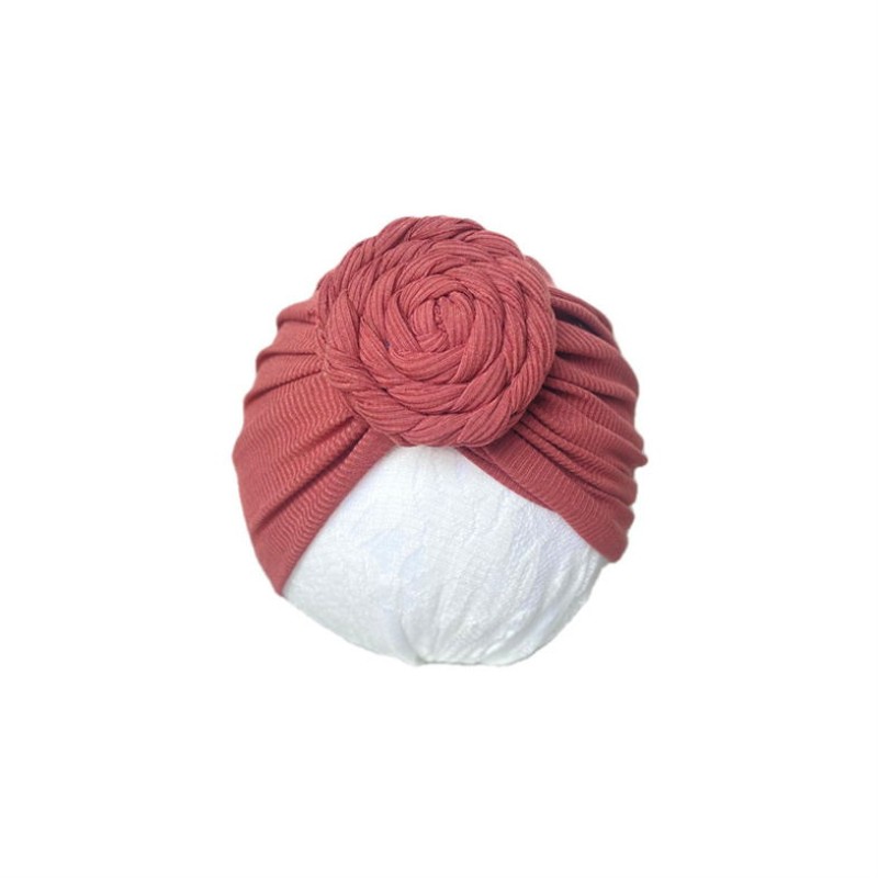 Cotton Turban Supplier - 2024 New Hot Sale Elastic Indian Hat Plush Style Bow Customizable