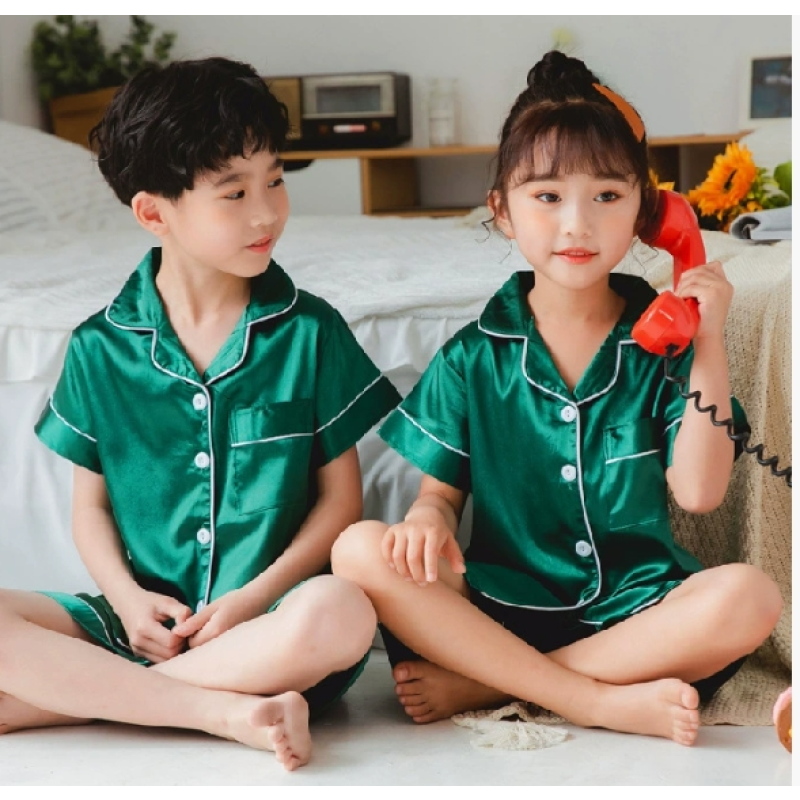 Baby Sleepwear Supplier - Kids Pajamas Set Teenager Loungewear Children Home Clothing