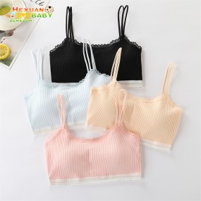 Puberty Bra Manufacturer - RTS Wholesale Vest Breathable No Padding Training Bras