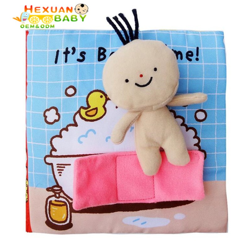 Baby Cloth Book Supplier - Animal Fabrics Books Early Learning Educational Toys