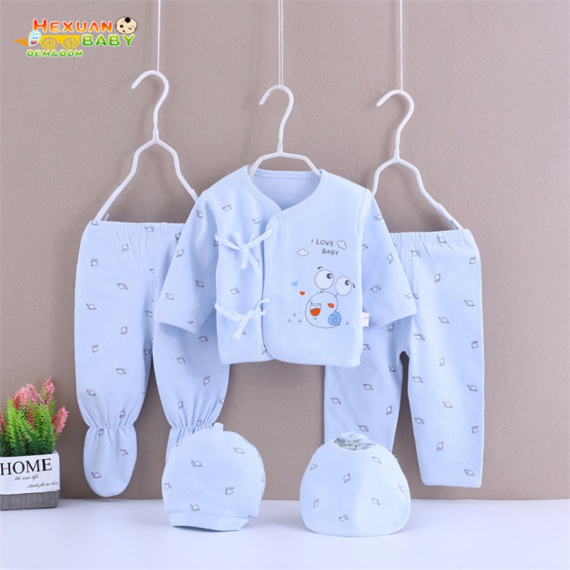 Baby Gift Sets Supplier - Best Price 100% Cotton Personalized 7PCS/set for Newborn