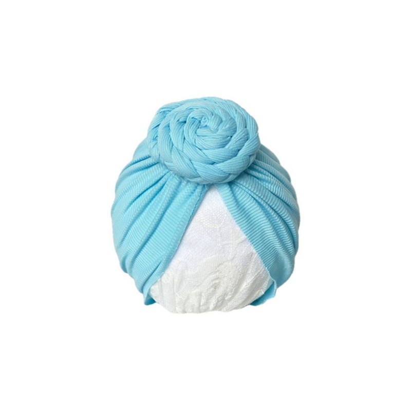 Cotton Turban Supplier - 2024 New Hot Sale Elastic Indian Hat Plush Style Bow Customizable