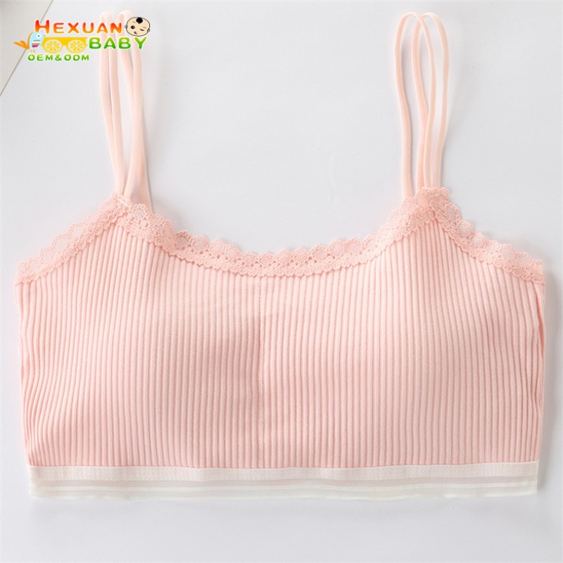 Puberty Bra Manufacturer - RTS Wholesale Vest Breathable No Padding Training Bras