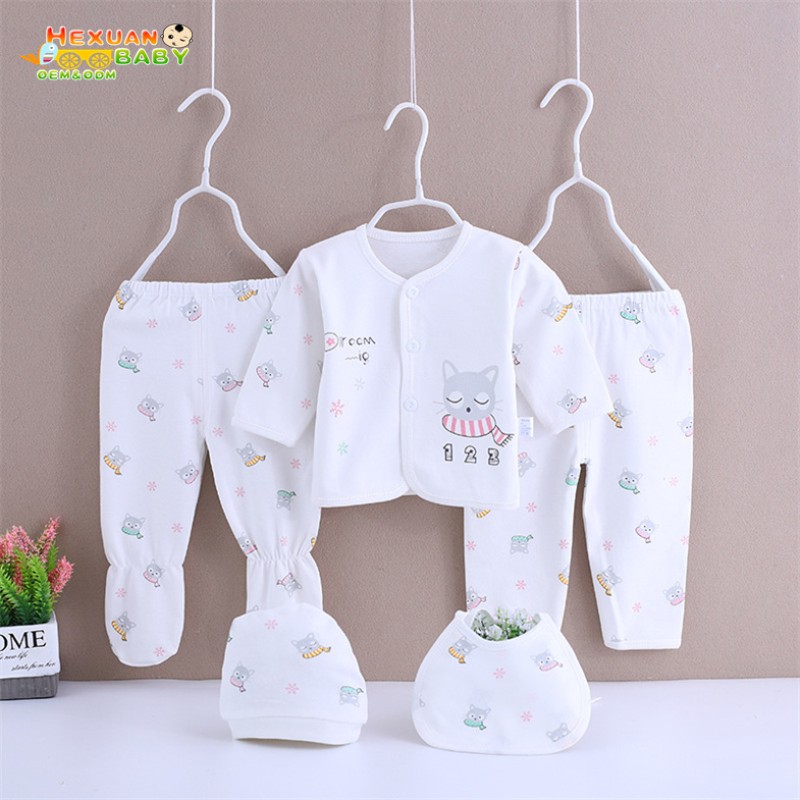 Baby Gift Sets Supplier - Best Price 100% Cotton Personalized 7PCS/set for Newborn