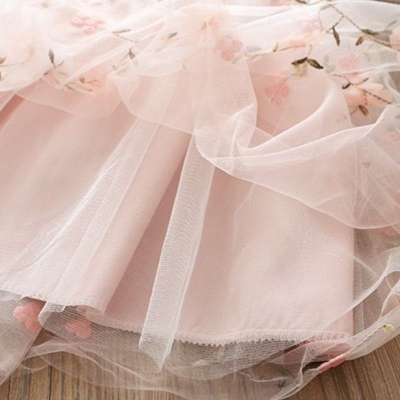 Summer Girl Dress Supplier - New Floral Wedding Party Children's Clothing Princess