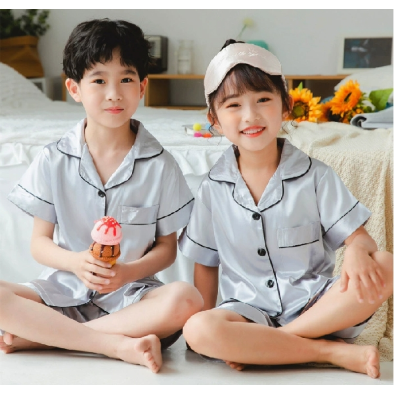 Baby Sleepwear Supplier - Kids Pajamas Set Teenager Loungewear Children Home Clothing
