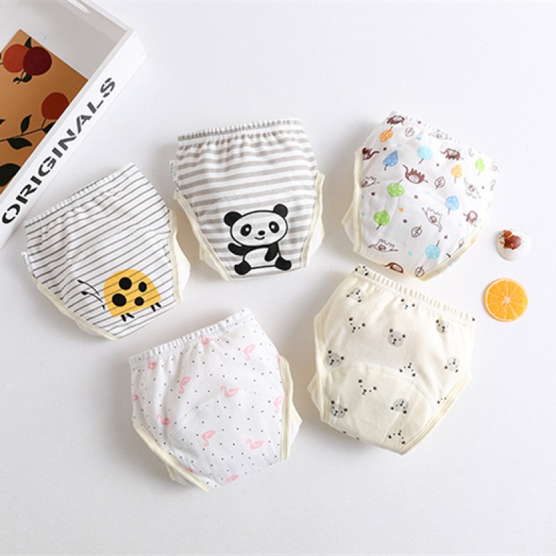 Baby Diapers Manufacturer - Custom 7-layer Training Pants Washable Cloth Waterproof