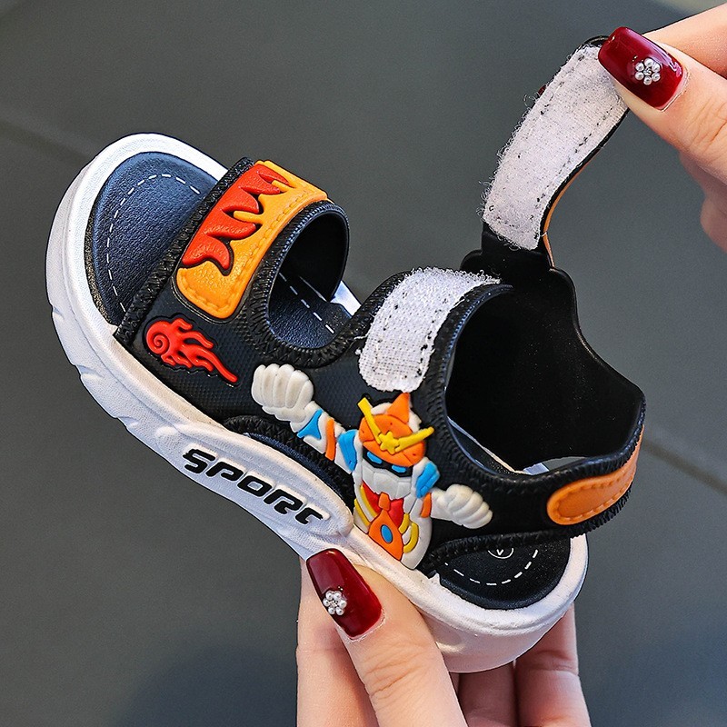 Kids Sandals Manufacturer - Fashion Baby Shoes Soft Sole Non-slip Summer Beach 2-10 Years