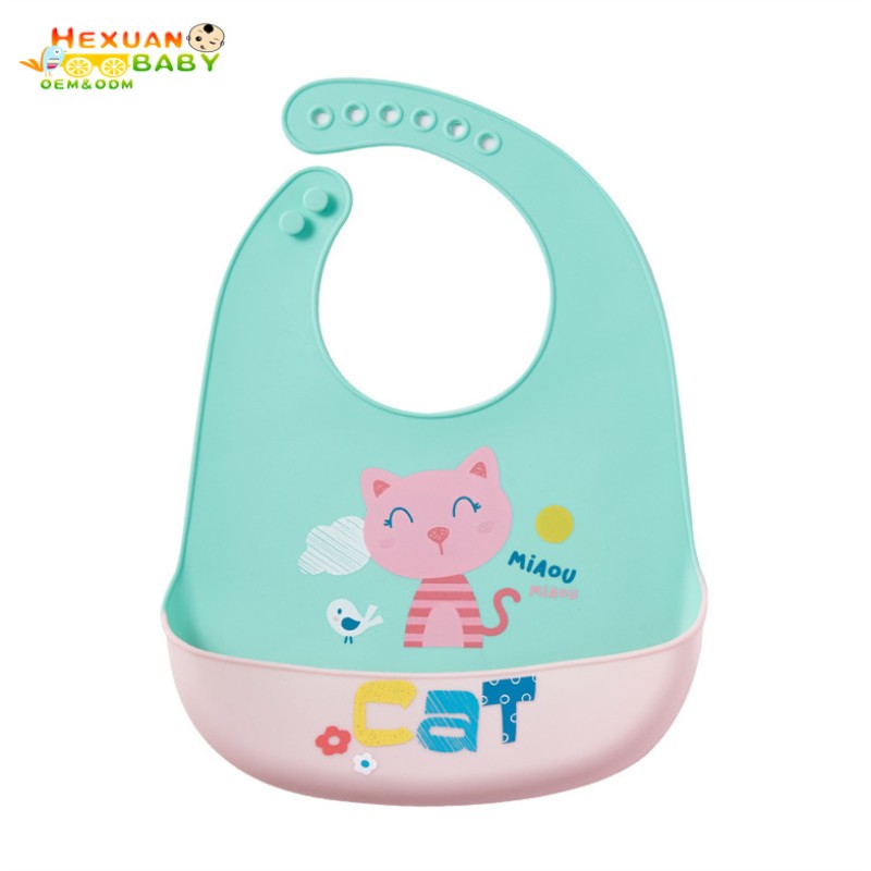 Disposable Bibs Factory - Waterproof Silicone Bibs for Baby Feeding