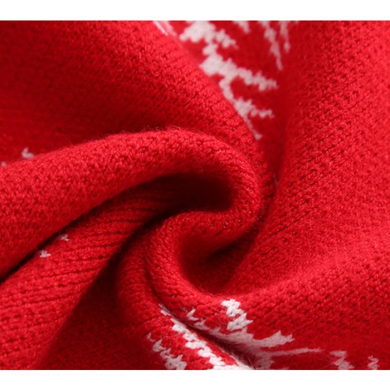 Children Sweater Manufacturer - 2025 Kids Winter Fawn Pullover Jacquard Cartoon Design