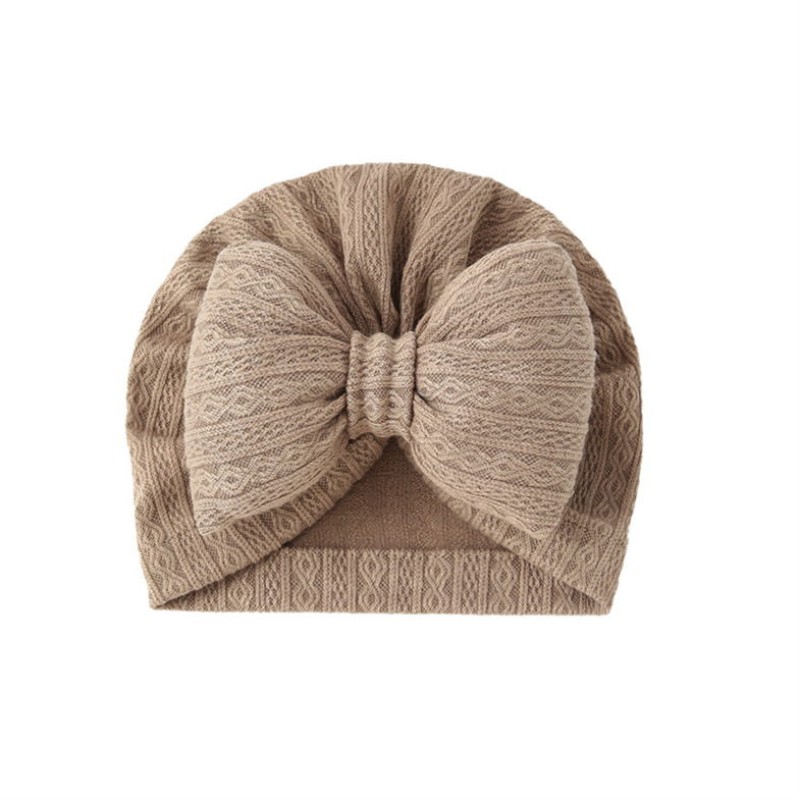 Newborn Hats Manufacturer - Winter Baby Bow Knot Turban Beanie Hats Toddler Girls Boys