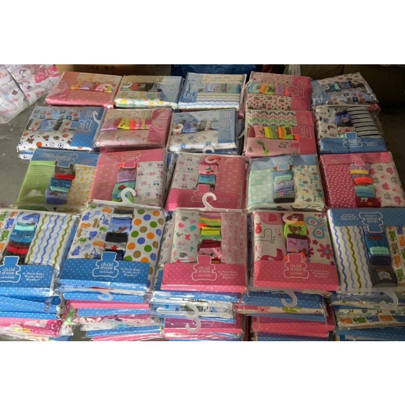 Baby Swaddle Blankets Factory - 76*76CM 4 Pcs Receiving Blanket Flannel Cotton Mixed