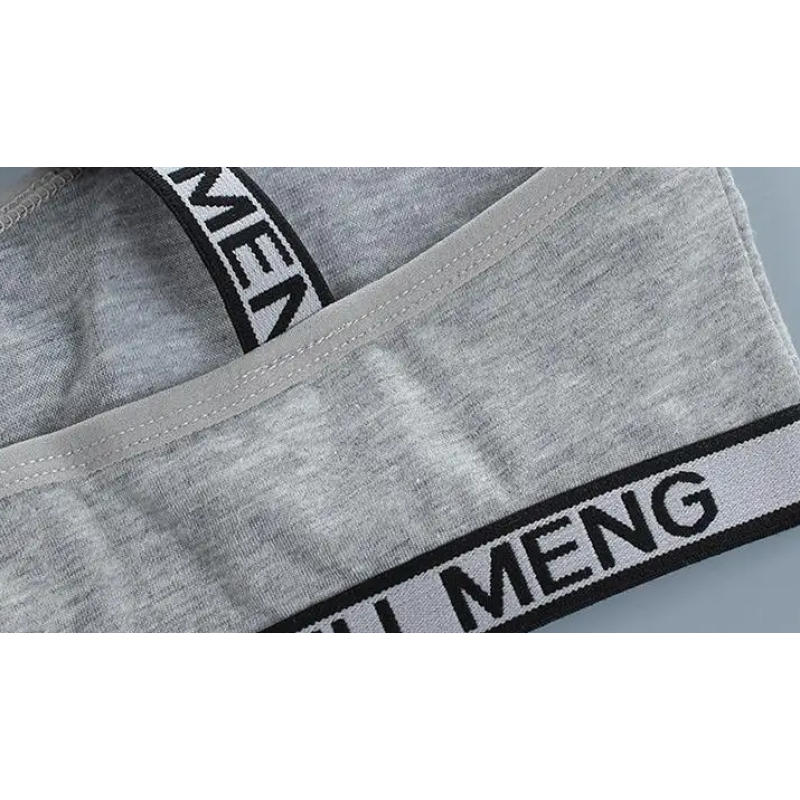 Girls Crop Tops Manufacturer - Breathable Kids Sport Training Bra for Children Letter