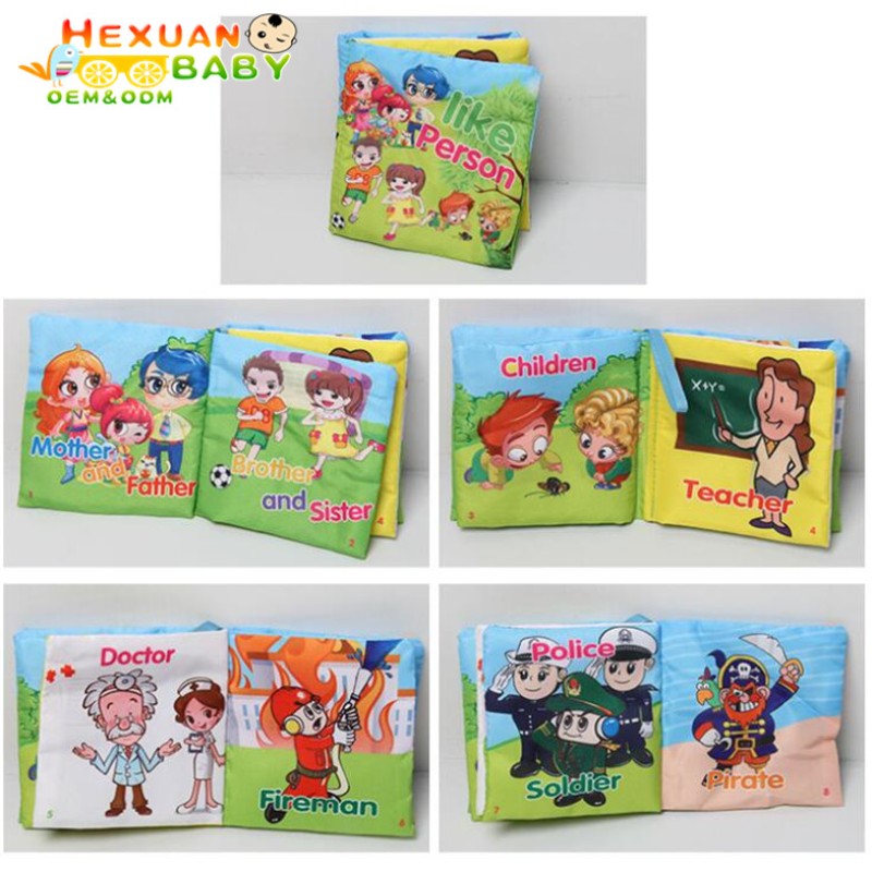 Baby Toys Manufacturer - Wholesale Newborn Stroller Hanging Educational Soft Cloth Book