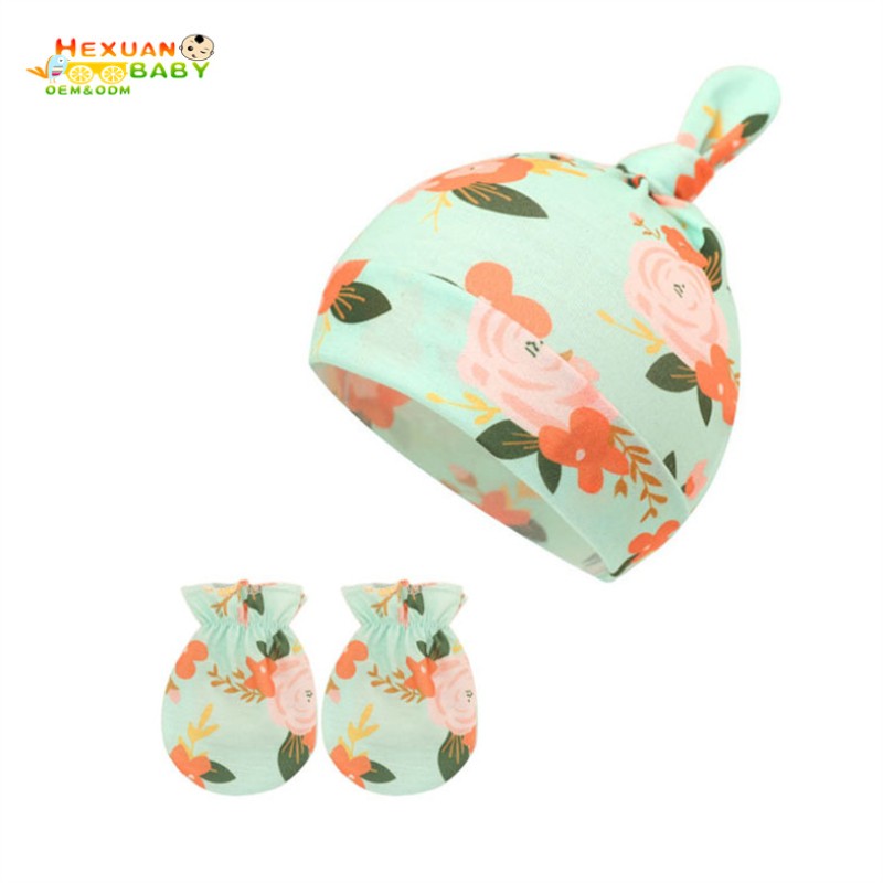 Infant Set Manufacturer - Hot Style New Thin Hats and Gloves Set for 0-3 Months