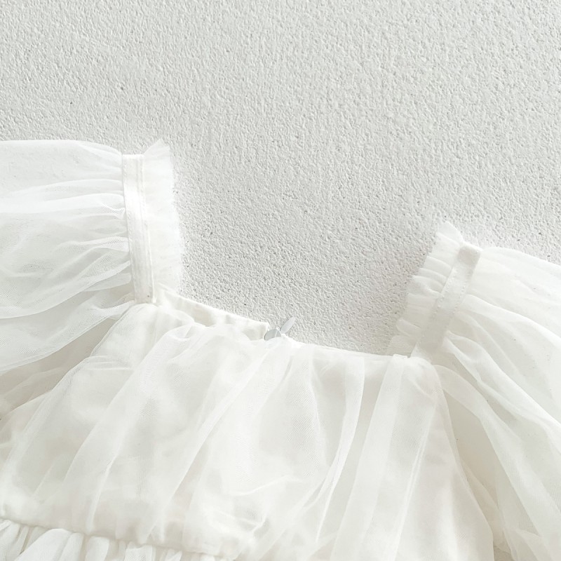 Baby Romper Set Manufacturer - Summer Lace Toddler Princess Dress Infant Girls Bodysuit