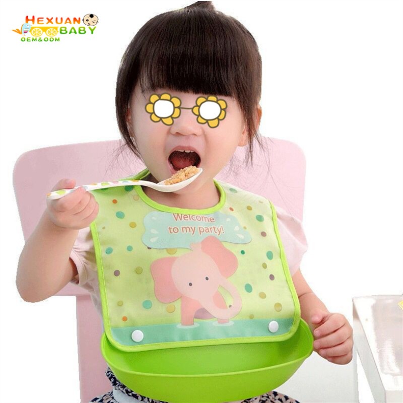 Baby Gift Sets Manufacturer - New Products 2024 Waterproof Bib Baby Bibs Accessories