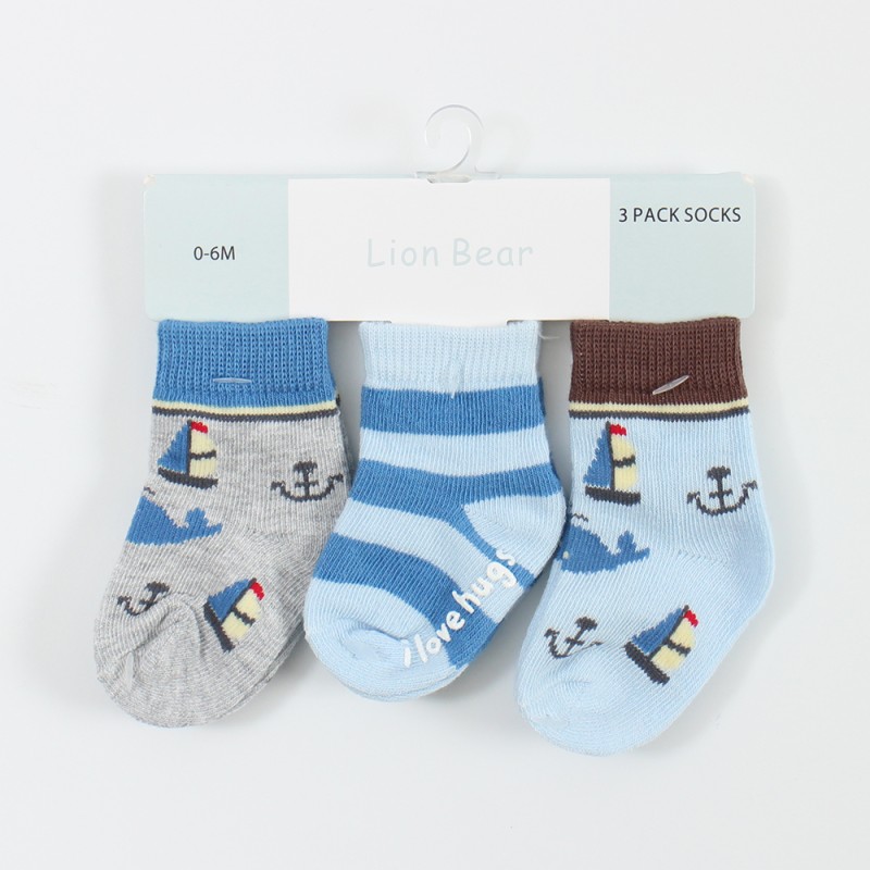 Baby Socks Factory - Winter Warm Soft Cotton Knitted 0-12 Months