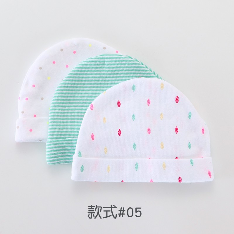 Baby Hat Manufacturer - Custom Logo 3 Pcs Soft Cotton Set