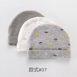 Baby Hat Manufacturer - Custom Logo 3 Pcs Soft Cotton Set