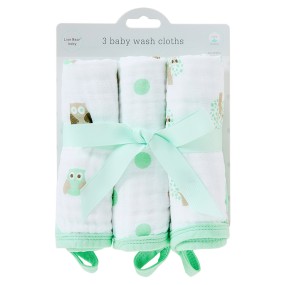 Baby Towel Factory - Animal Printing Muslin Cotton Wash Clothes