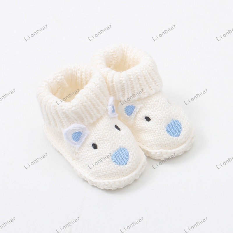 Baby Shoes Supplier - Handmade Crochet Animal Flower Booties