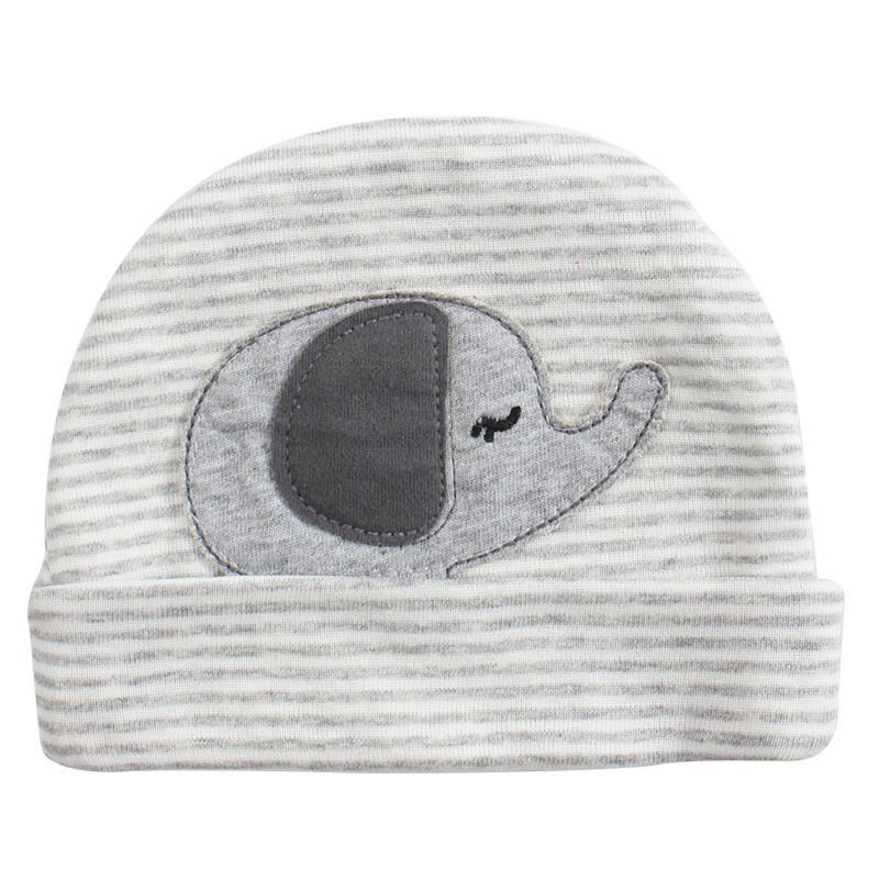 Baby Hats Factory - 2 Layer 100% Cotton Soft Warm 0-6 Months