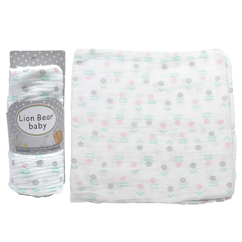 Baby Swaddle Factory - Soft Organic Cotton Muslin Newborn