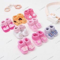 Baby Shoes Supplier - Handmade Crochet Animal Flower Booties