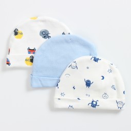 Baby Hat Supplier - Candy Color 3pcs Set Allseason Unisex