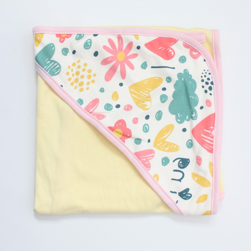 Baby Quilt Supplier - Plain Floral Muslin Cotton Sleeping