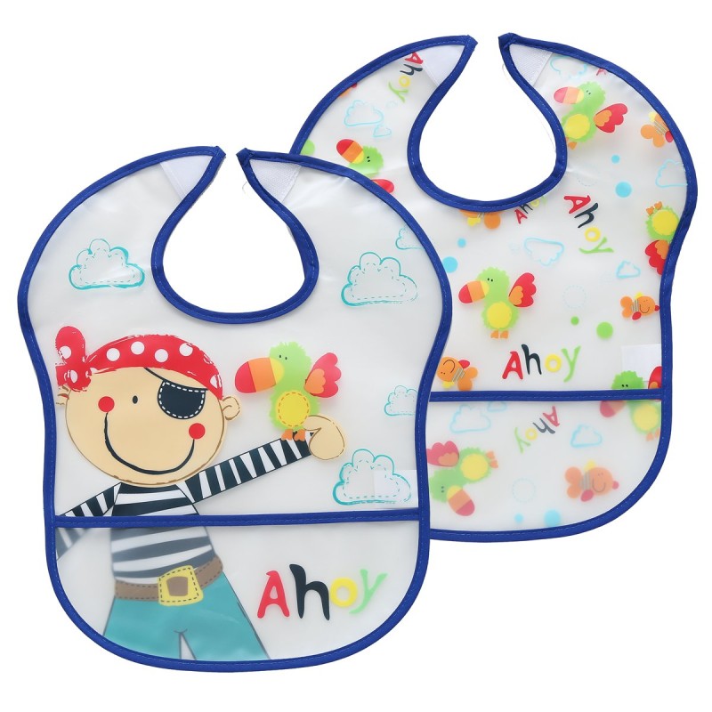 Baby Bib Factory - High Quality Waterproof Cleaning 2pk Set